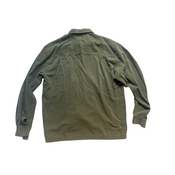 REI Men's Green Button Down Long Sleeve Shirt size Large - Picture 5 of 6